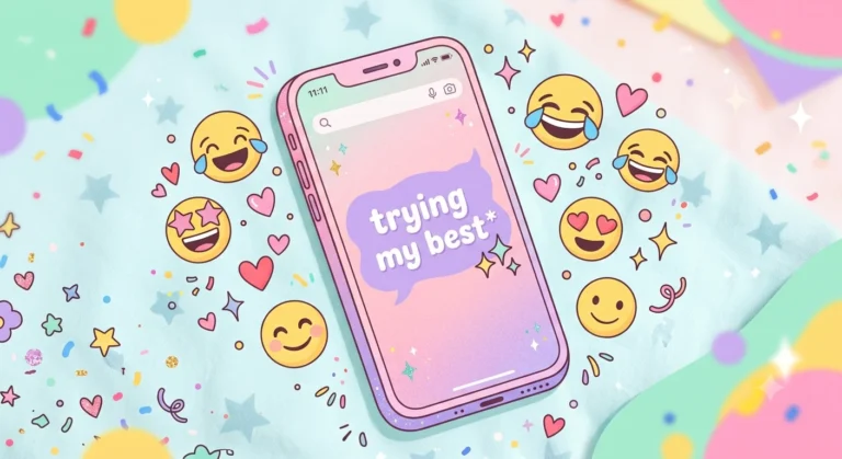 how to reply to trying my best