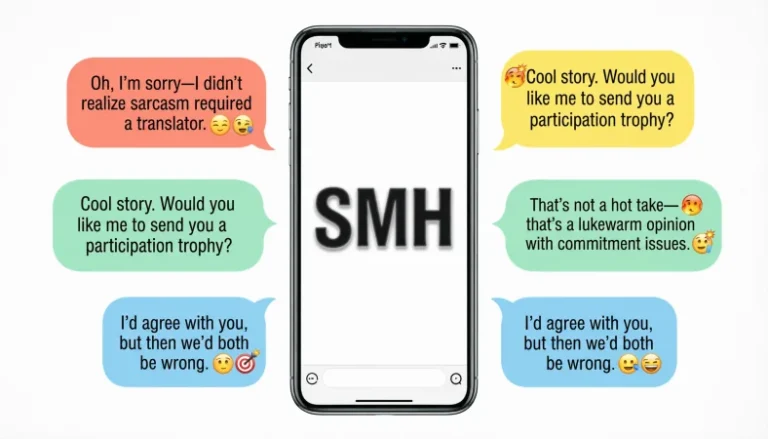 best flirty witty clever replies to smh