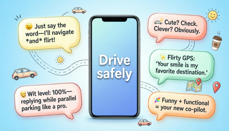 clever comebacks to drive safely