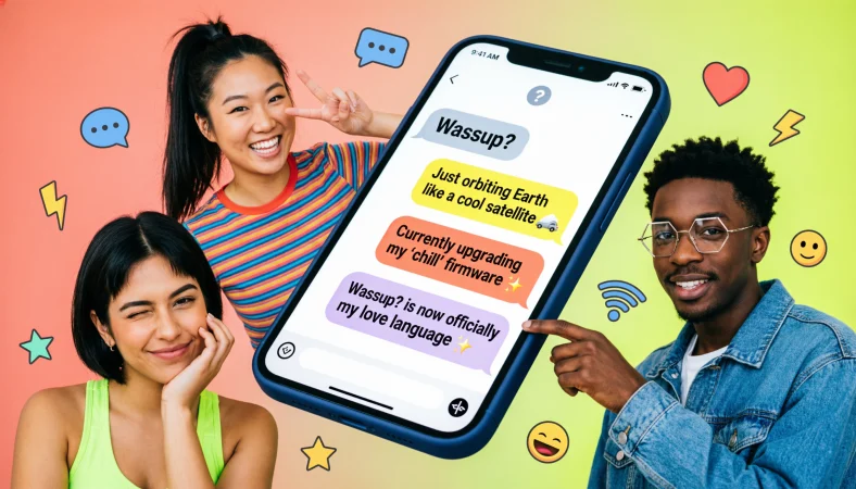 clever ways to respond to wassup