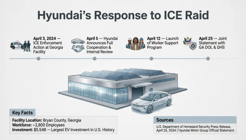 hyundai response to ice raid