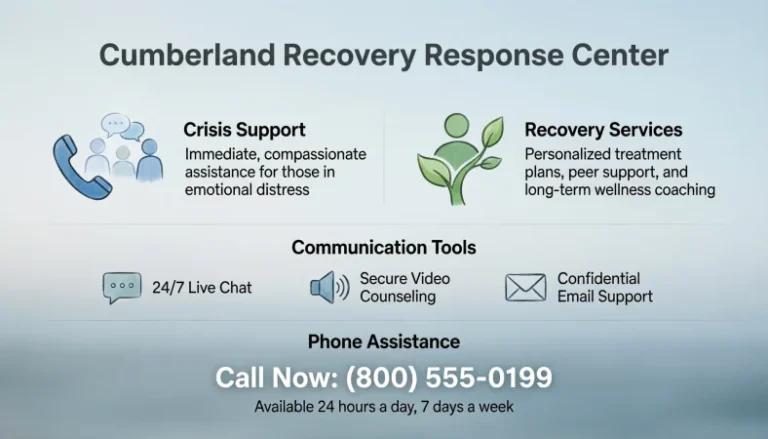 cumberland recovery response center