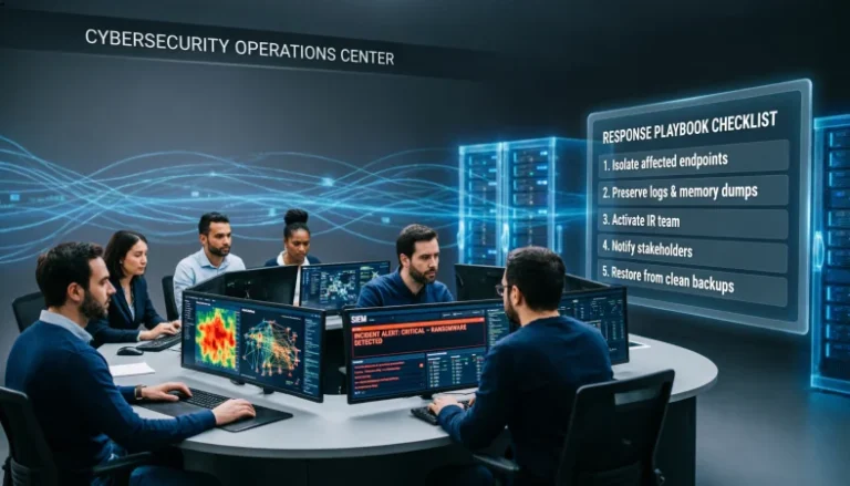 cyber security incident response playbook