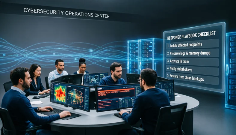 cyber security incident response playbook