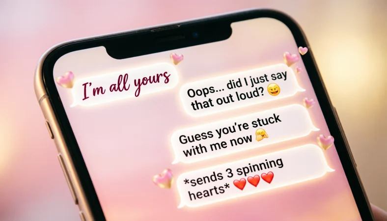 flirty replies to I’m all yours