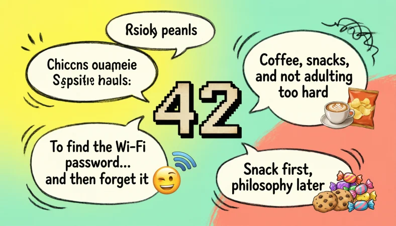 funny answers to what is the meaning of life