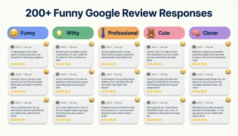 google review responses