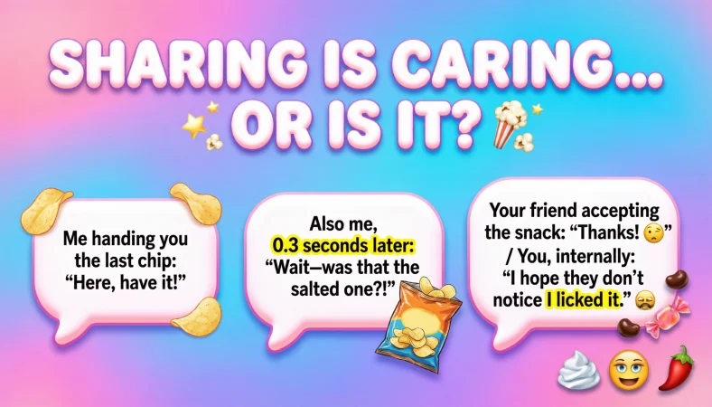 funny replies to sharing is caring