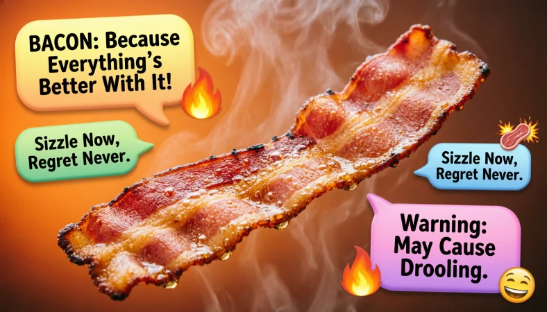 funny replies to what’s shakin bacon
