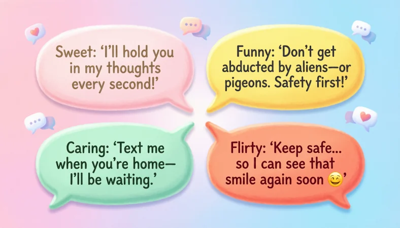 replies to keep safe
