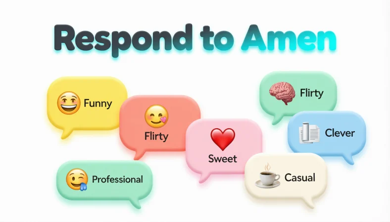 respond to amen