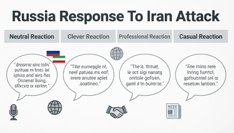 russia response to iran attack