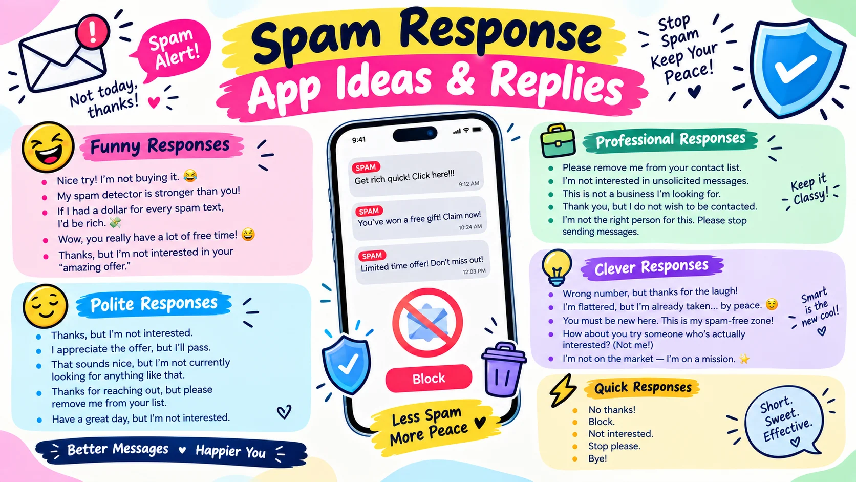 spam response app