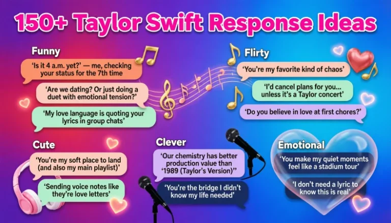taylor swift response
