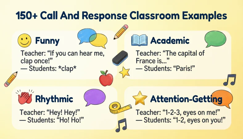call and response classroom examples