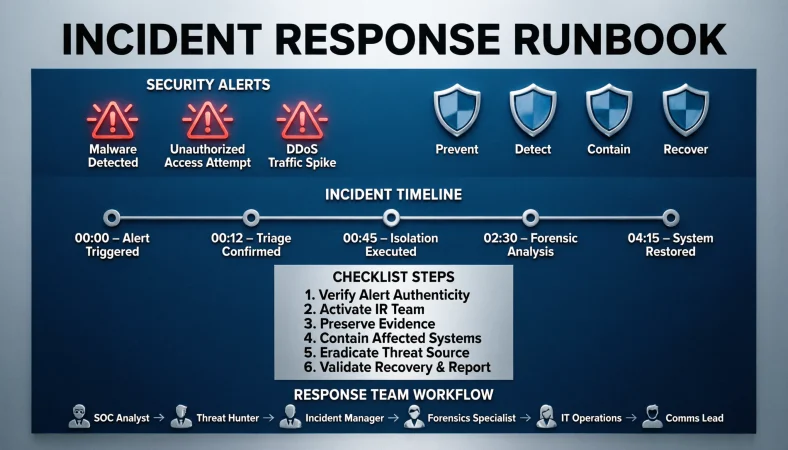 incident response runbook