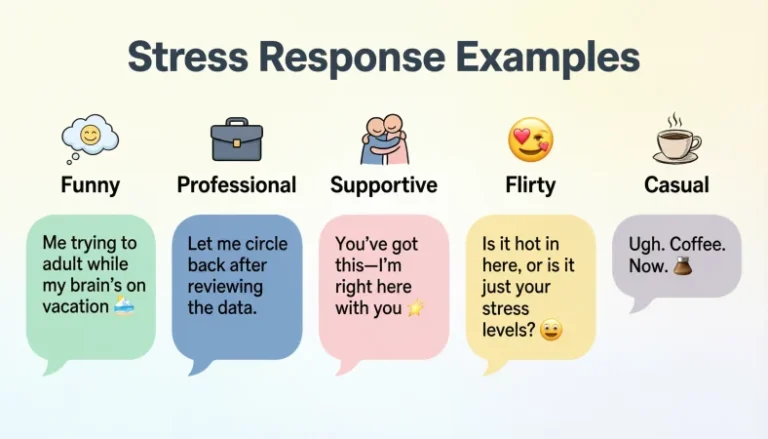 stress response examples